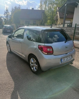 Citroen DS3 cena 23800 przebieg: 135000, rok produkcji 2013 z Siewierz małe 46